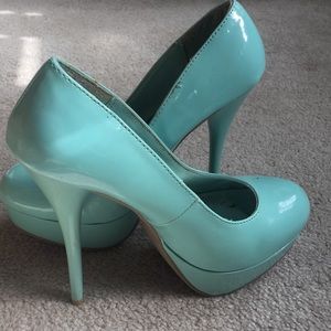 Mint Charlotte Russe Heels